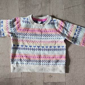 GAP Multicolor Knit Sweater